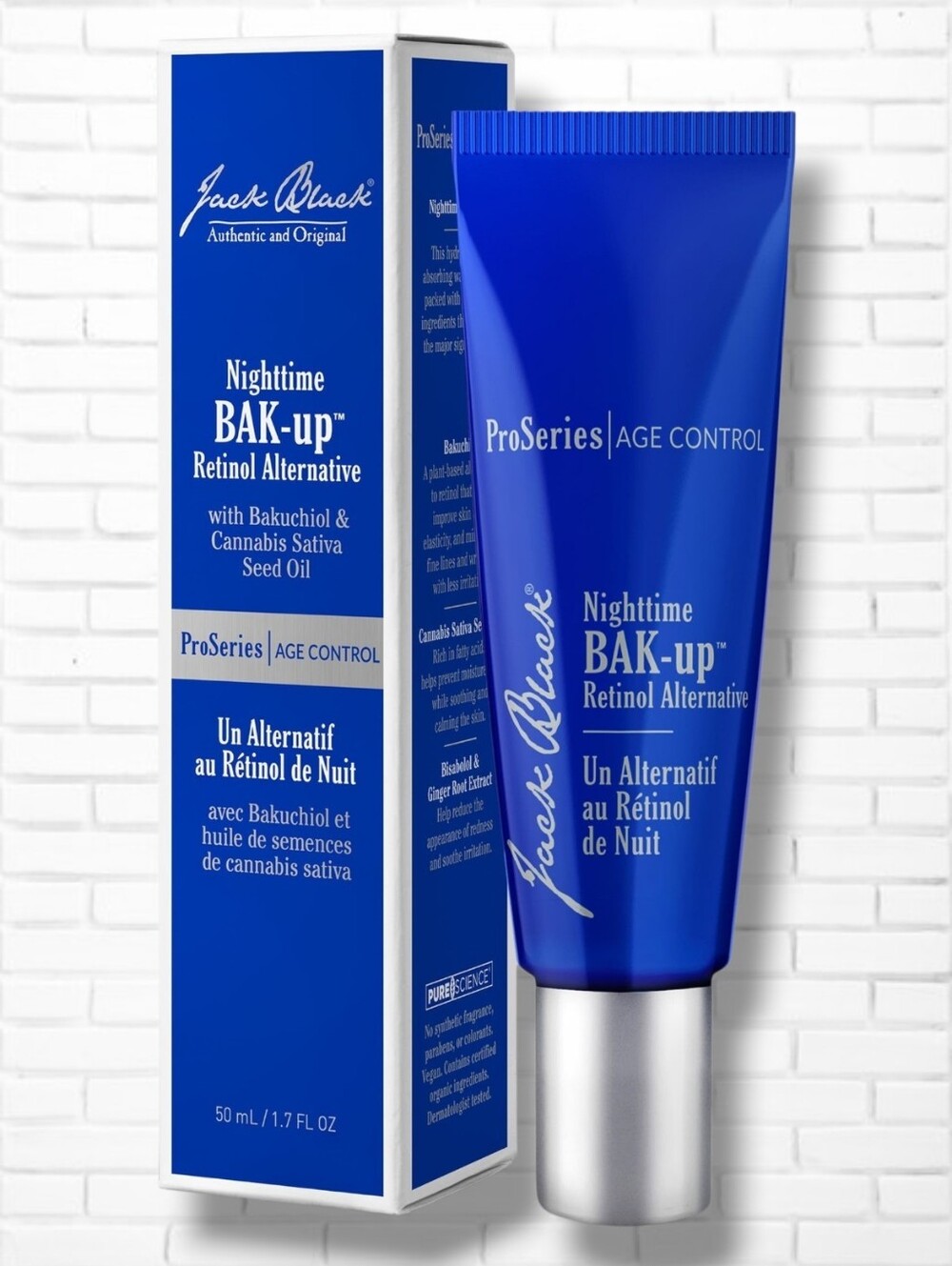 NEW-Jack Black Nighttime BAK-Up™ Retinol Alternative 50 mL/1.7 F OZ